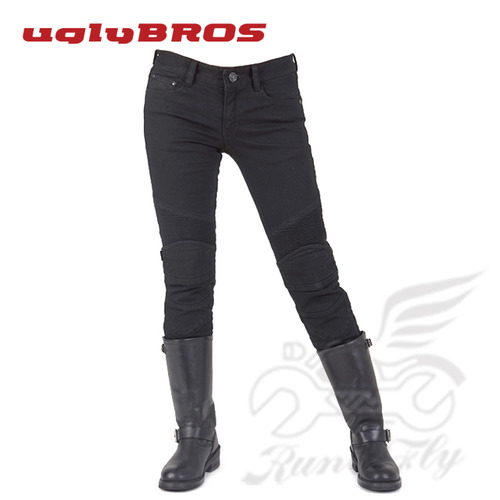 [어글리브로스] uglyBROS 여성용 라이딩 팬츠 트위기-케이 케블라-진 Twiggy-K kevlar-jeans
