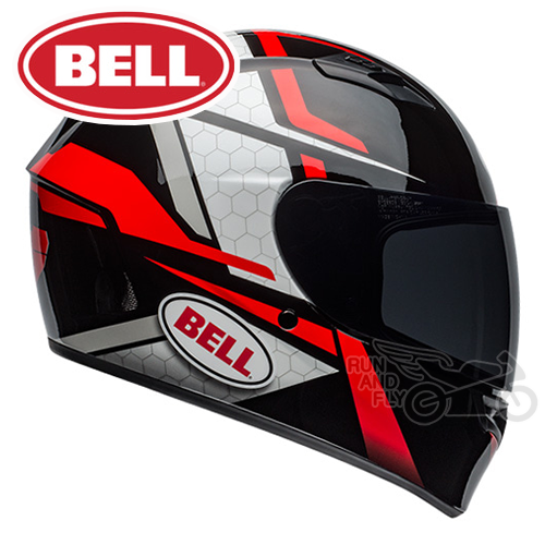 [벨][회원할인쿠폰증정] BELL 풀페이스 헬멧 퀄리파이어 플레어 블랙/레드 QUALIFIER FLARE BLACK/RED