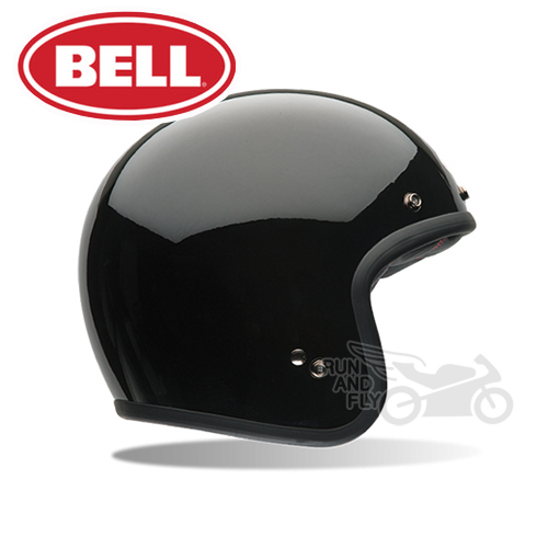 [벨][회원 즉시 할인] BELL 오픈페이스 헬멧 커스텀500 솔리드 블랙 CUSTOM500 SOLID GLOSS BLACK