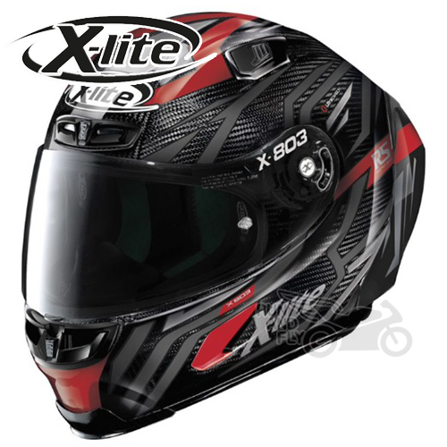 [X-LITE][X-804RS 공식 런칭 기념 SALE] 엑스라이트 풀페이스 헬멧 X-803RS 울트라 카본 디셉션 레드 N76