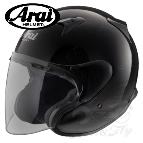 [아라이]  ARAI 오픈페이스 헬멧 MZ-F XO 글래스 블랙 MZ-F XO GLASS BLACK (XXL 전용헬멧)