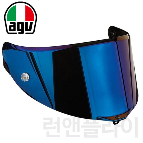 [AGV][회원 즉시 할인] 헬멧 쉴드 피스타 지피 알 미러 블루 PISTA GP R MIRROR BLUE SHIELD
