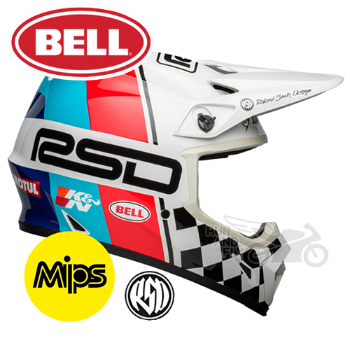 [벨][회원 즉시 할인] BELL 오프로드 헬멧 MX-9 RSD 더 랠리 글로스 화이트/블랙 MIPS MX-9 RSD THE RALLY GLOSS WHITE/BLACK MIPS