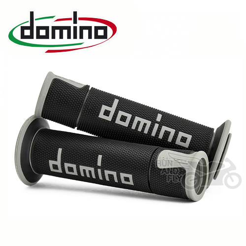 [Domino] 도미노그립 A450 온로드그립 (블랙/그레이domino로고)