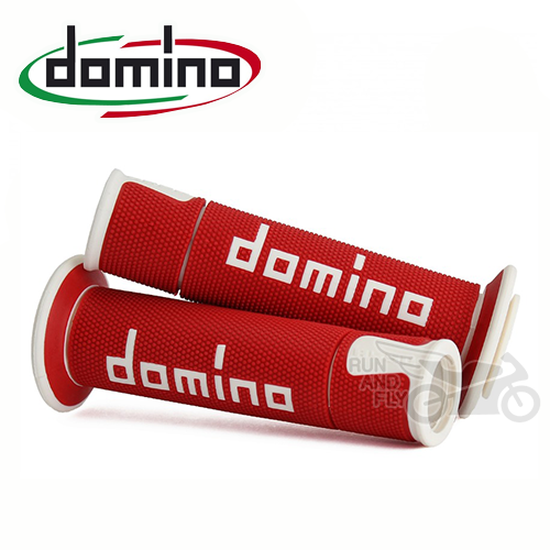 [Domino] 도미노그립 A450 온로드그립 (레드/화이트domino로고)