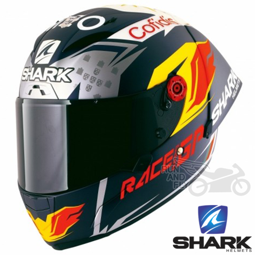 [SHARK] 샤크 풀페이스 헬멧 레이스 알 프로 지피 올리베이라 시그니쳐 BSW RACE R PRO GP OLIVEIRA SIGNATURE BSW
